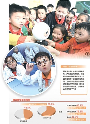 共同呵护孩子的眼睛(深聚焦)